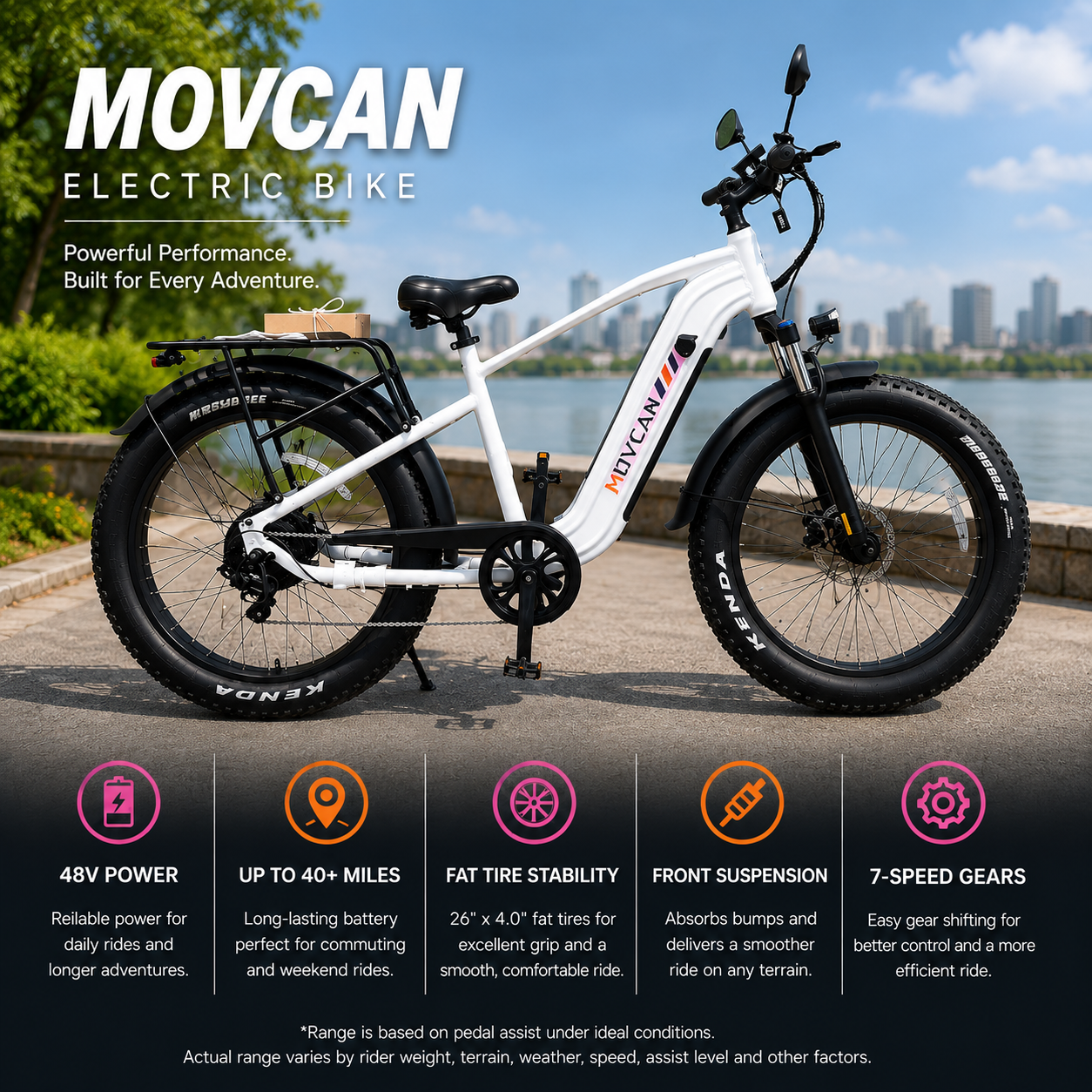 MOVCAN EB60 Electric Bike